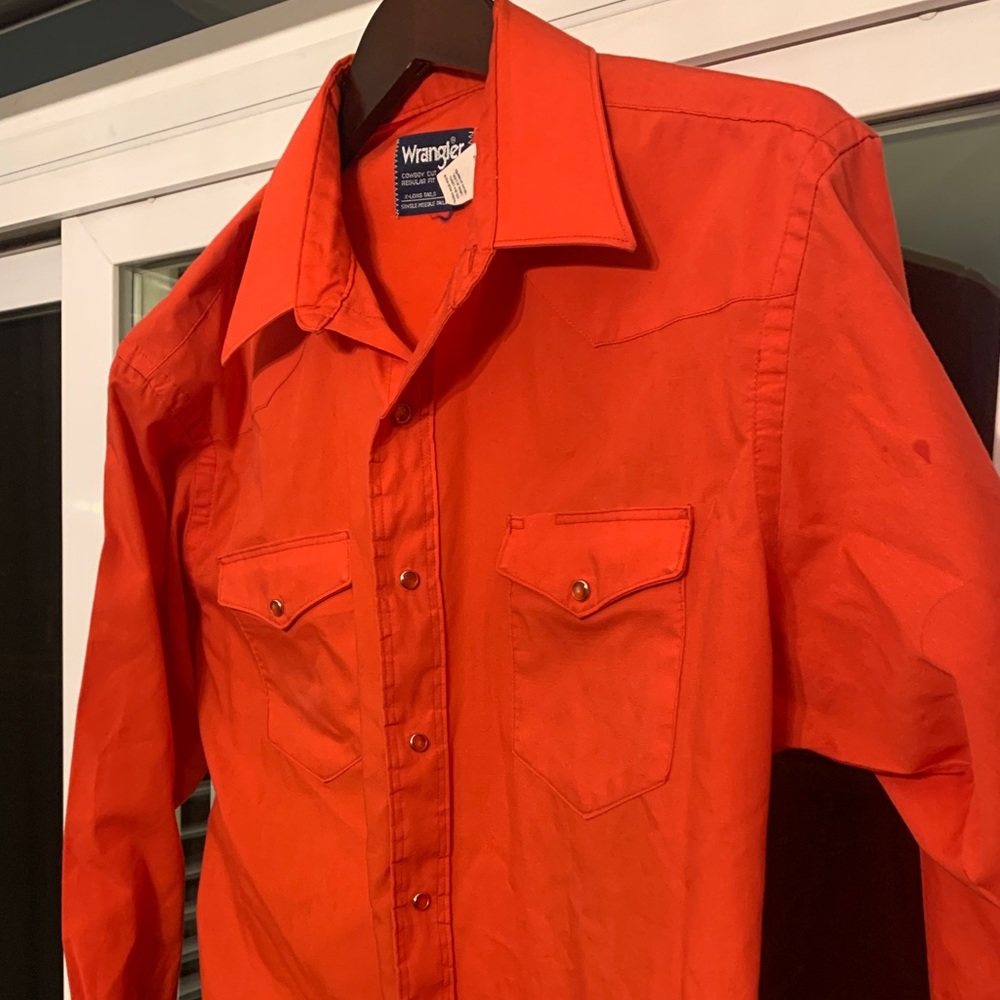 Vintage Wrangler button down.